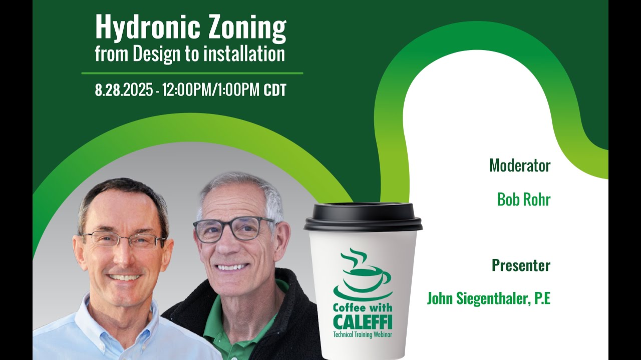 Hydronic Zoning   from Design to Installation