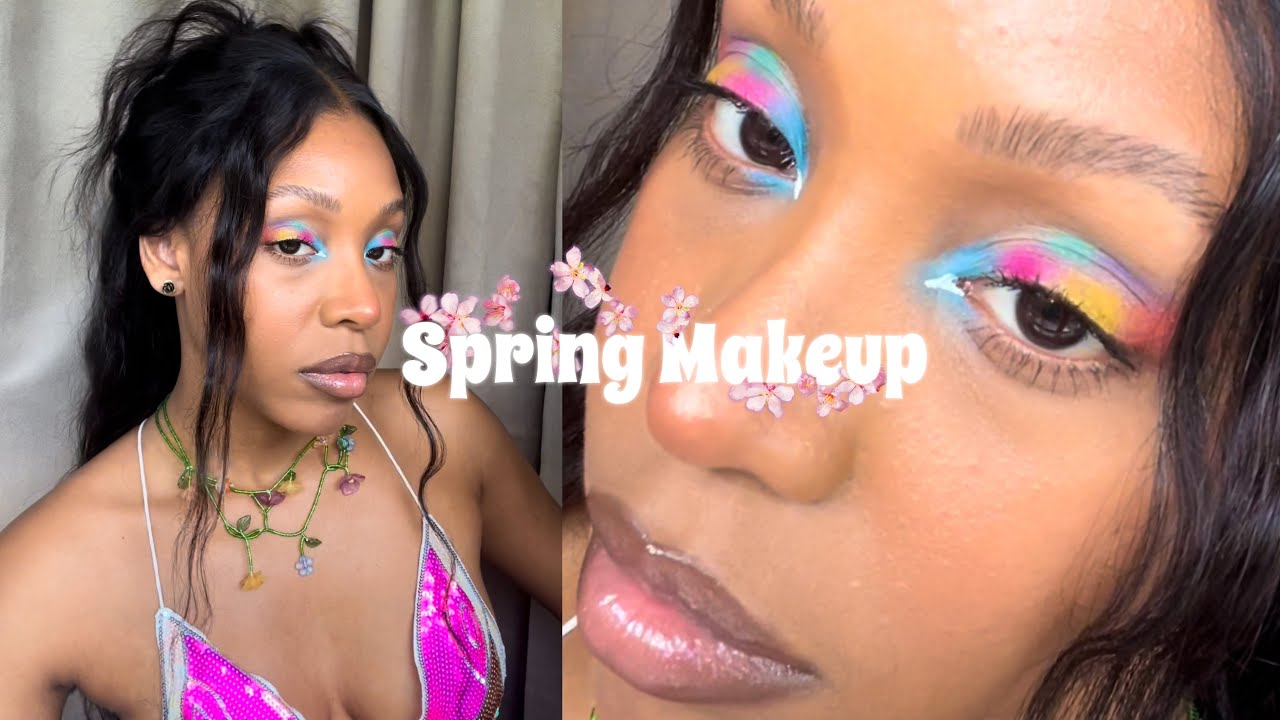 Spring Forward Into This Makeup Look Honey! | Spring Fairy Makeup