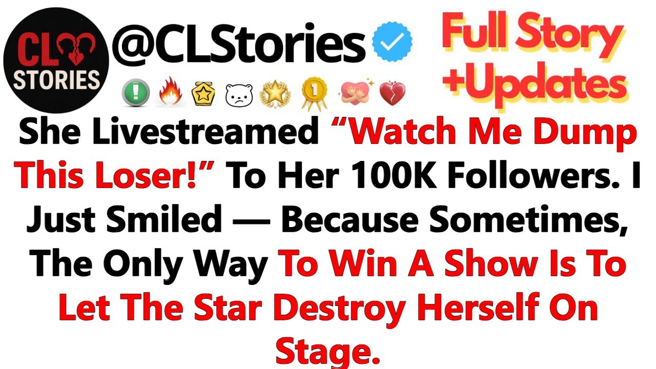 She Livestreamed, “Watch Me Dump This Loser!” To Her 100K Followers...