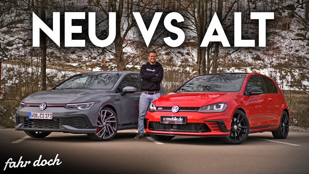 VW GOLF GTI Clubsport 7 vs 8 | DAS ULTIMATIVE DUELL! Review und Fahrbericht | Fahr doch