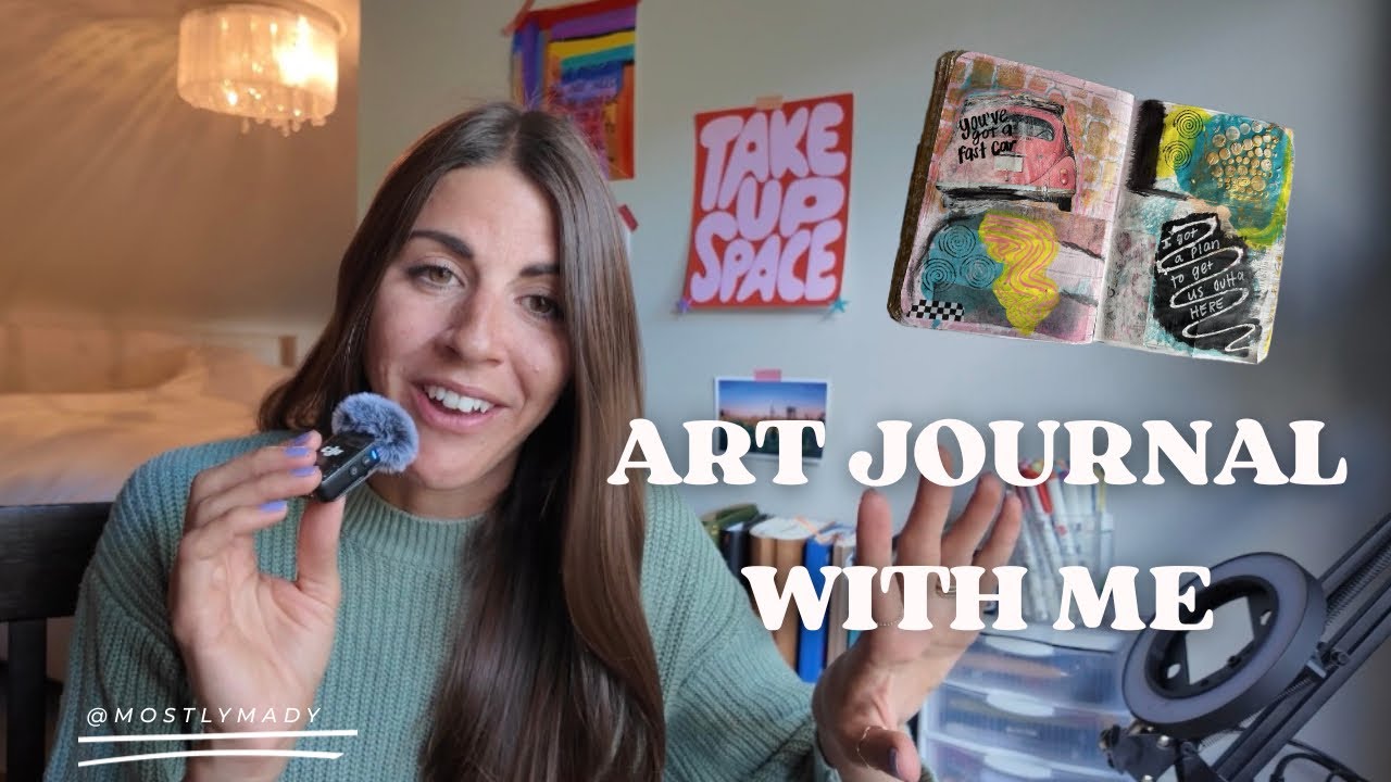 Journal With Me | Ведение арт-дневника в режиме реального времени