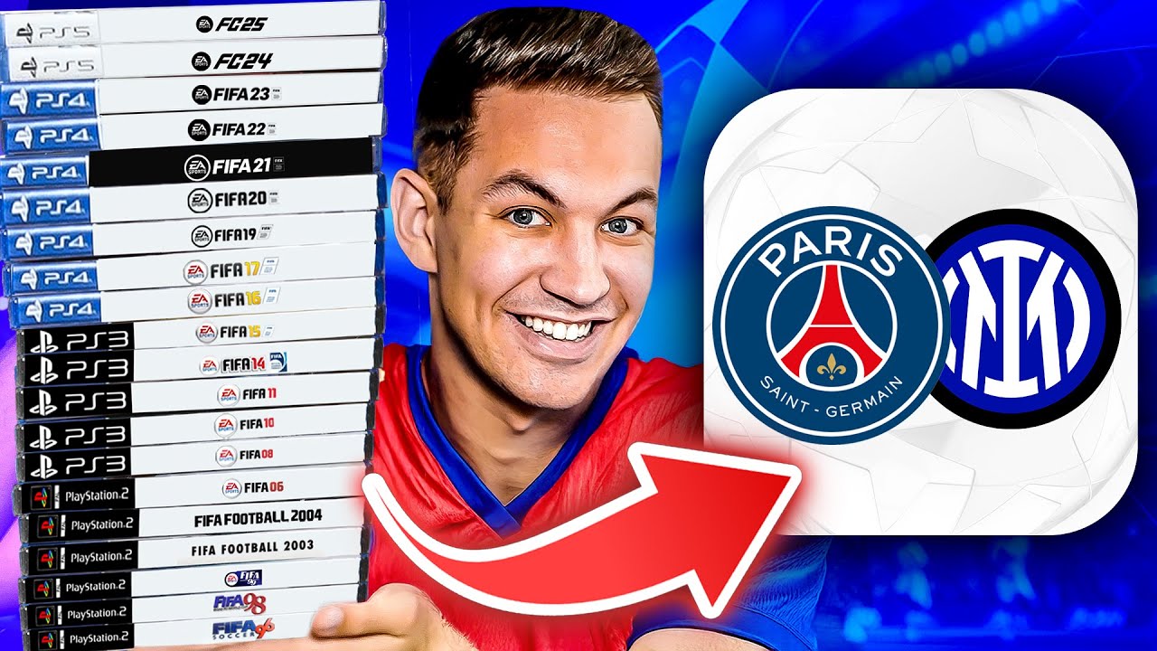 JE SIMULE PSG-INTER SUR TOUS LES FIFA !