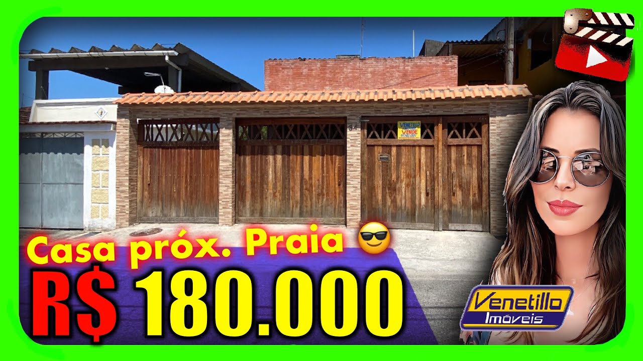 O dono ficou doido 🤯 Ótima casa próximo a praia Sepetiba RJ somente R$ 180.000