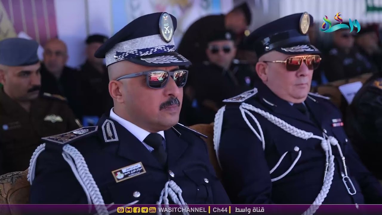 تخرج الدورة الثانية لعقود شرطة واسط بحضور محافظ واسط ووكيل وزير الداخلية
