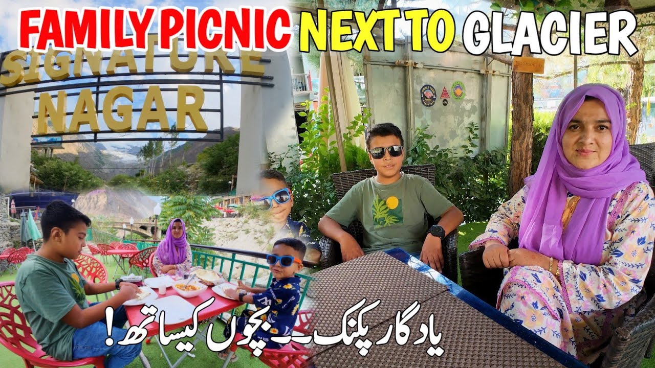 You Won’t Believe This Hidden Glacier Paradise in Pakistan | Family Picnic at Rakaposhi 2025