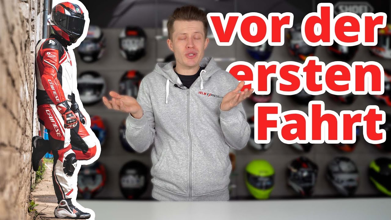 AUSR&Uuml;STUNG f&uuml;r den MOTORRADF&Uuml;HRERSCHEIN [Motorradhelm &-bekleidung] ❌ @HelmexpressTV