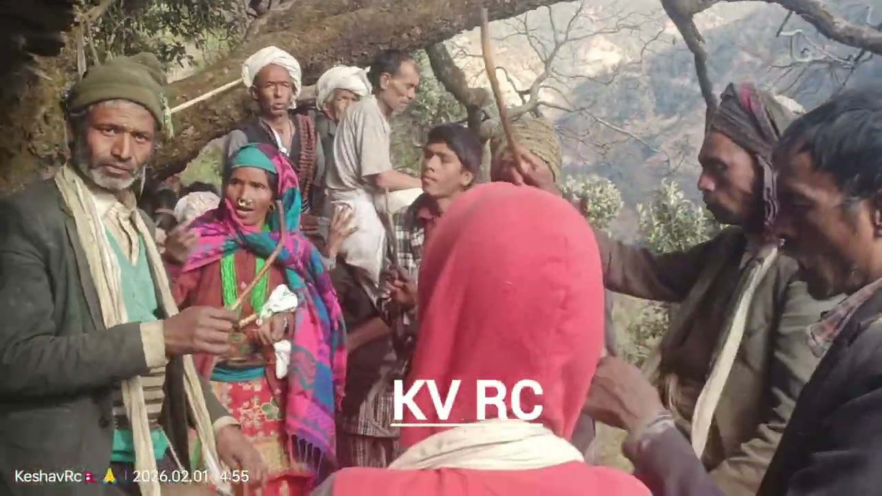 हिन्दू संस्कारमा धामी नाच जुनीचाँदे गाउँपालिका वडा नम्बर ८ मा