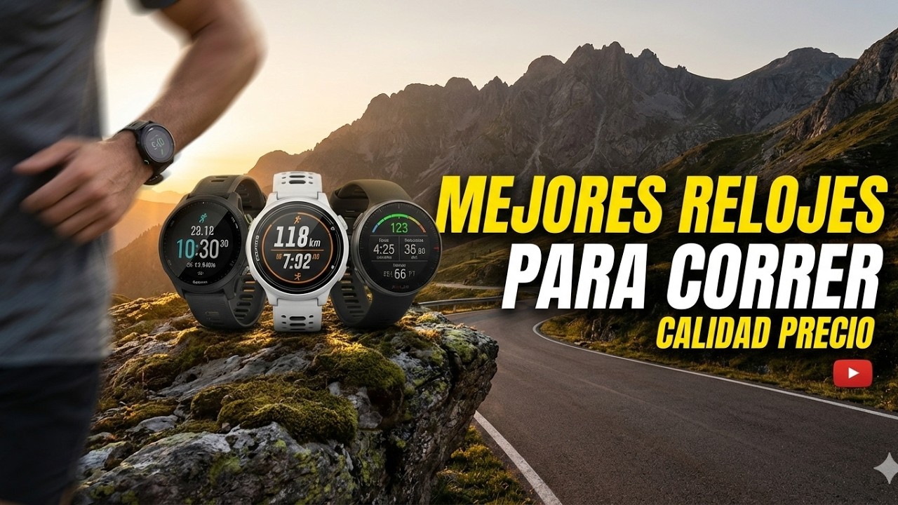 Los MEJORES Relojes para Correr Calidad Precio 2026 ⌚ GPS, Batería y Precisión 😱🔥