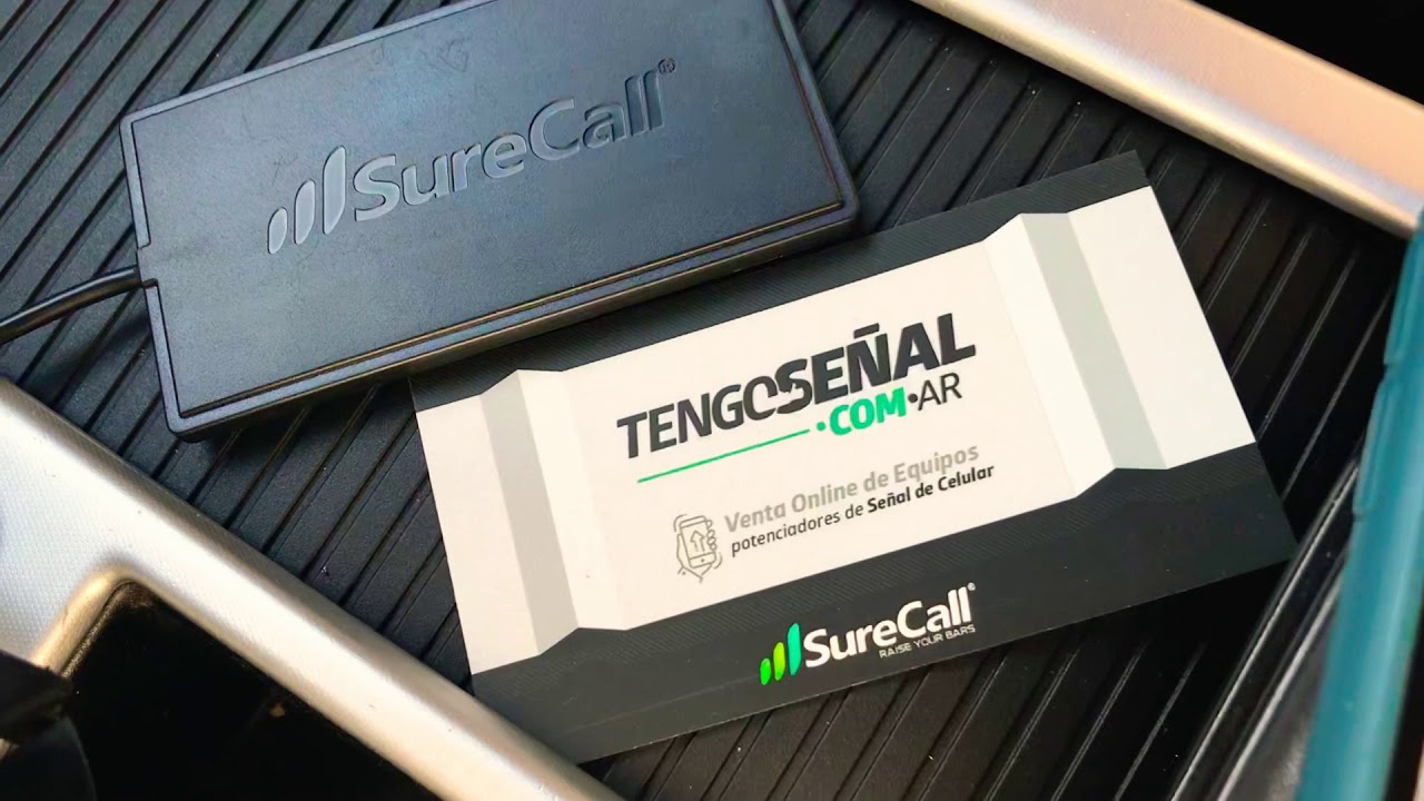 TengoSe&ntilde;al.com.ar Surecall Fusion2Go 2.0 4G - Prueba en ruta - amplificador de se&ntilde;al para veh&iacute;culo