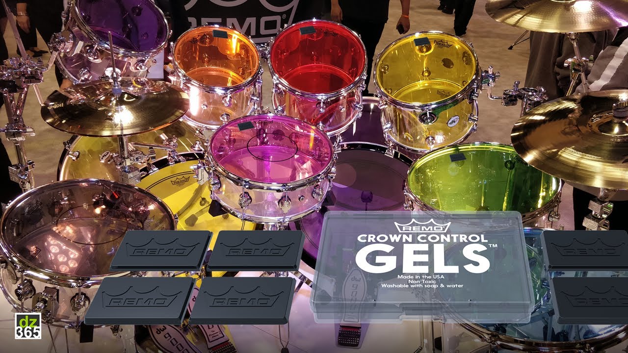 Remo 2020 products: Crown Control Gels, Colortone drumheads plus more