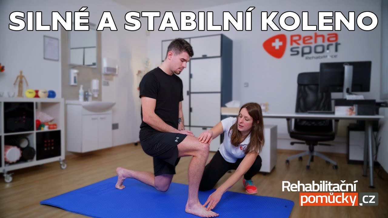 Jak na posílení a stabilizaci kolenního kloubu.