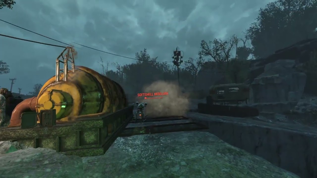 We fix some pipes to drain a quarry [ Fallout 4 Vr Modded ] (37)