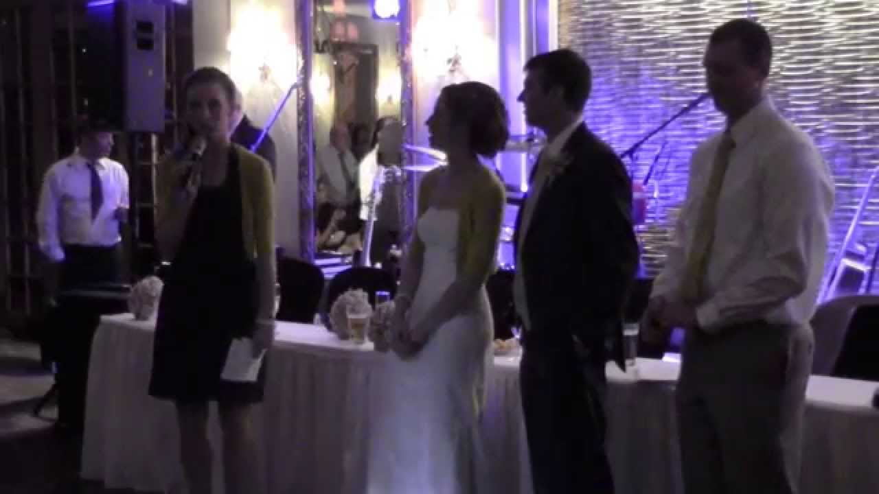 "Baby" Parody Maid of Honor Speech - Stegman/Volpenhein Wedding