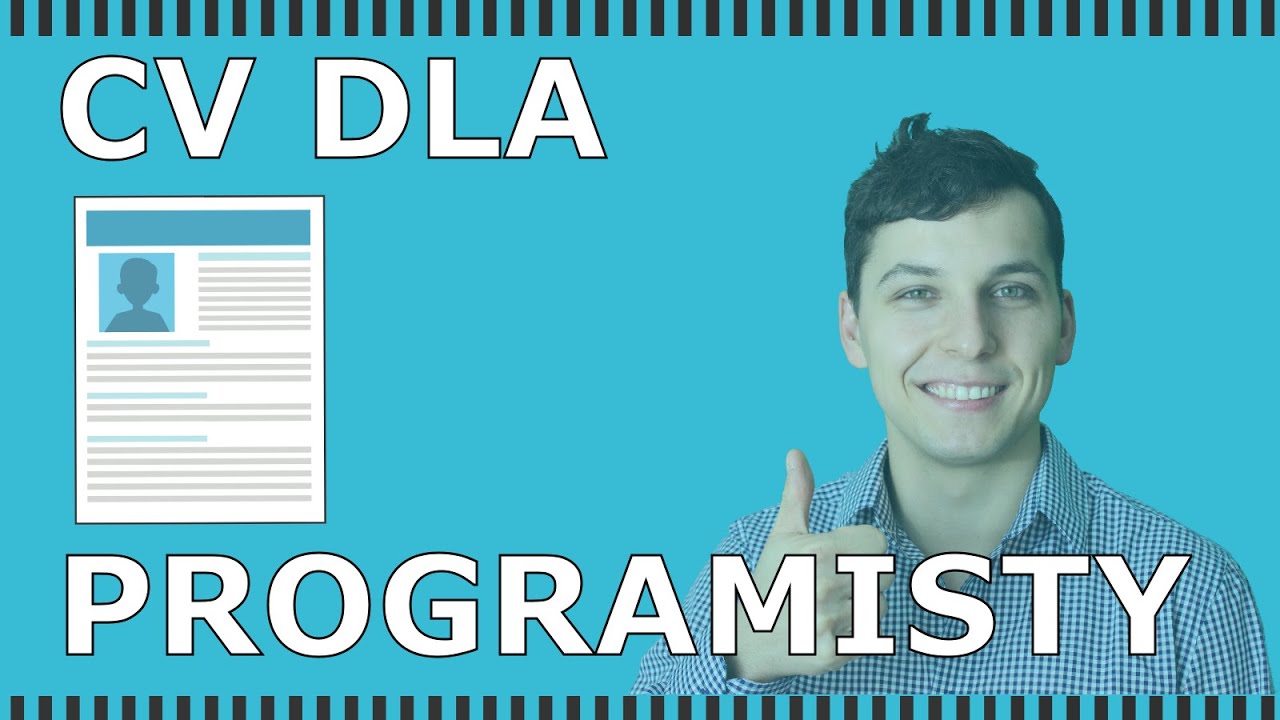 Odc 43: Jak stworzyć atrakcyjne cv dla junior developera + prezentacja szablonu