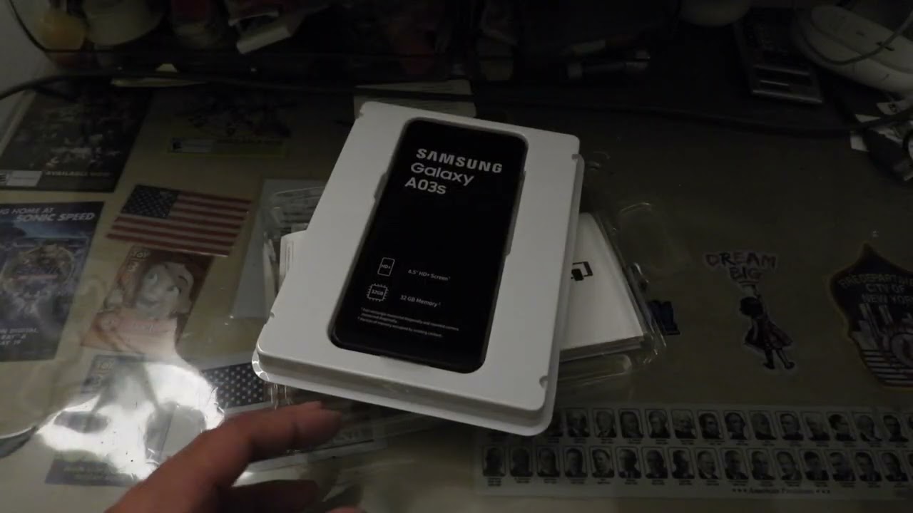 Samsung Galaxy A03s for Tracfone Unboxing