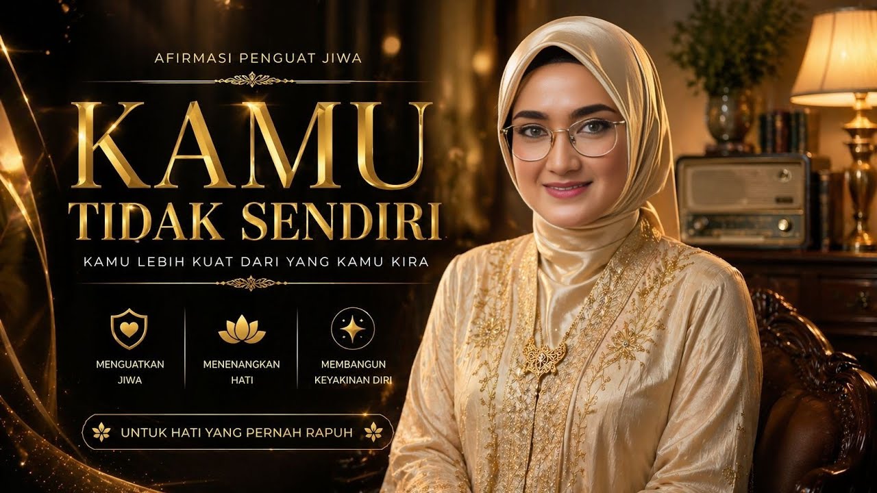 🎧Kamu Tidak Sendiri | Afirmasi Penguat Jiwa oleh Intan & Dea