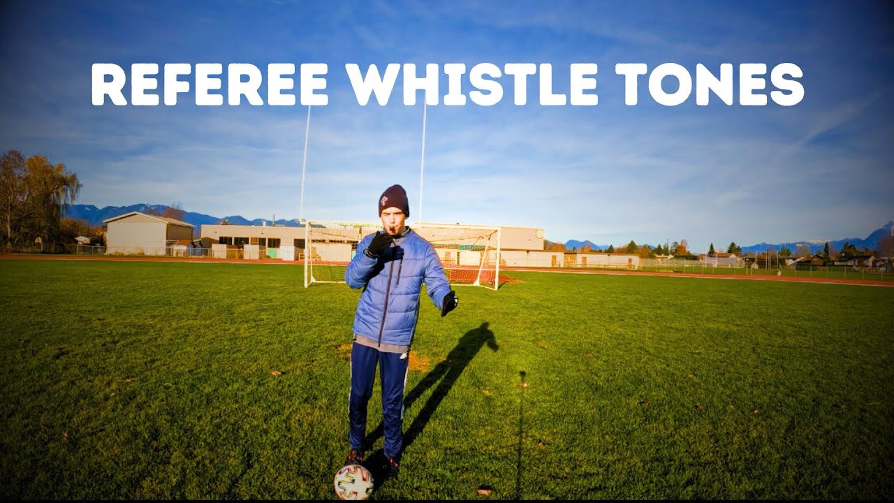 How to Use Your Whistle - Different Referee Whistle Tones