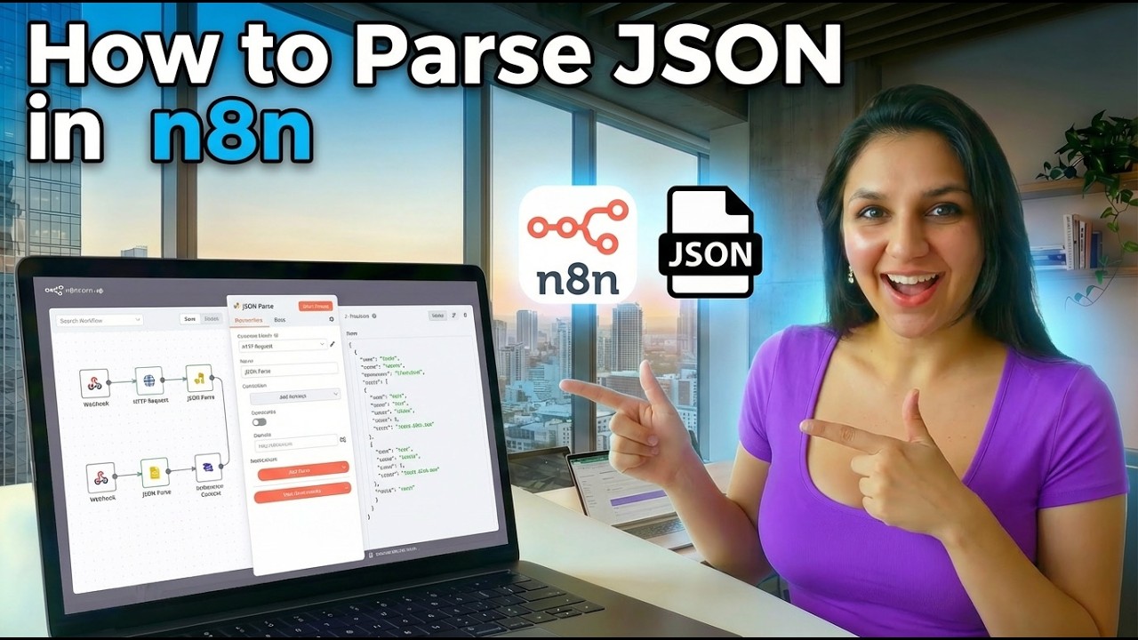 Как разобрать JSON в n8n