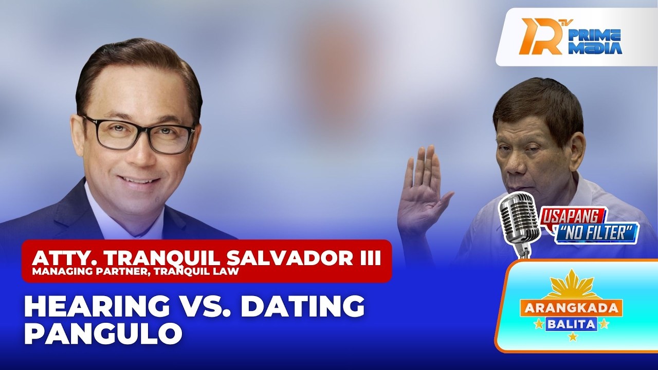 Reaksyon sa Pagtuloy ng Confirmation of Charges Hearing vs. Dating Pangulo | Arangkada Balita