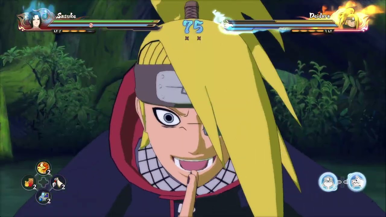 Sasuke vs Deidara – Seni Ledakan vs Mata Uchiha!