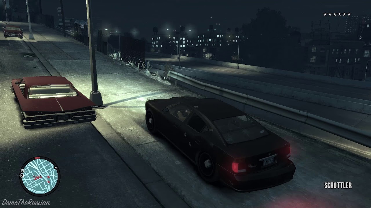 GTA 4 PC - Getting FIB Buffalo and 6 star escape