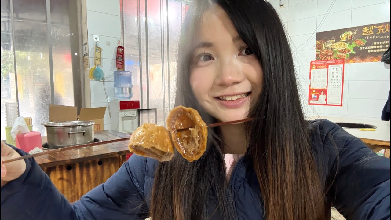 Vlog| one day in a Small Town 🧧Trying out Spicy Skewers and fried noodles for dinner 🧧🍜