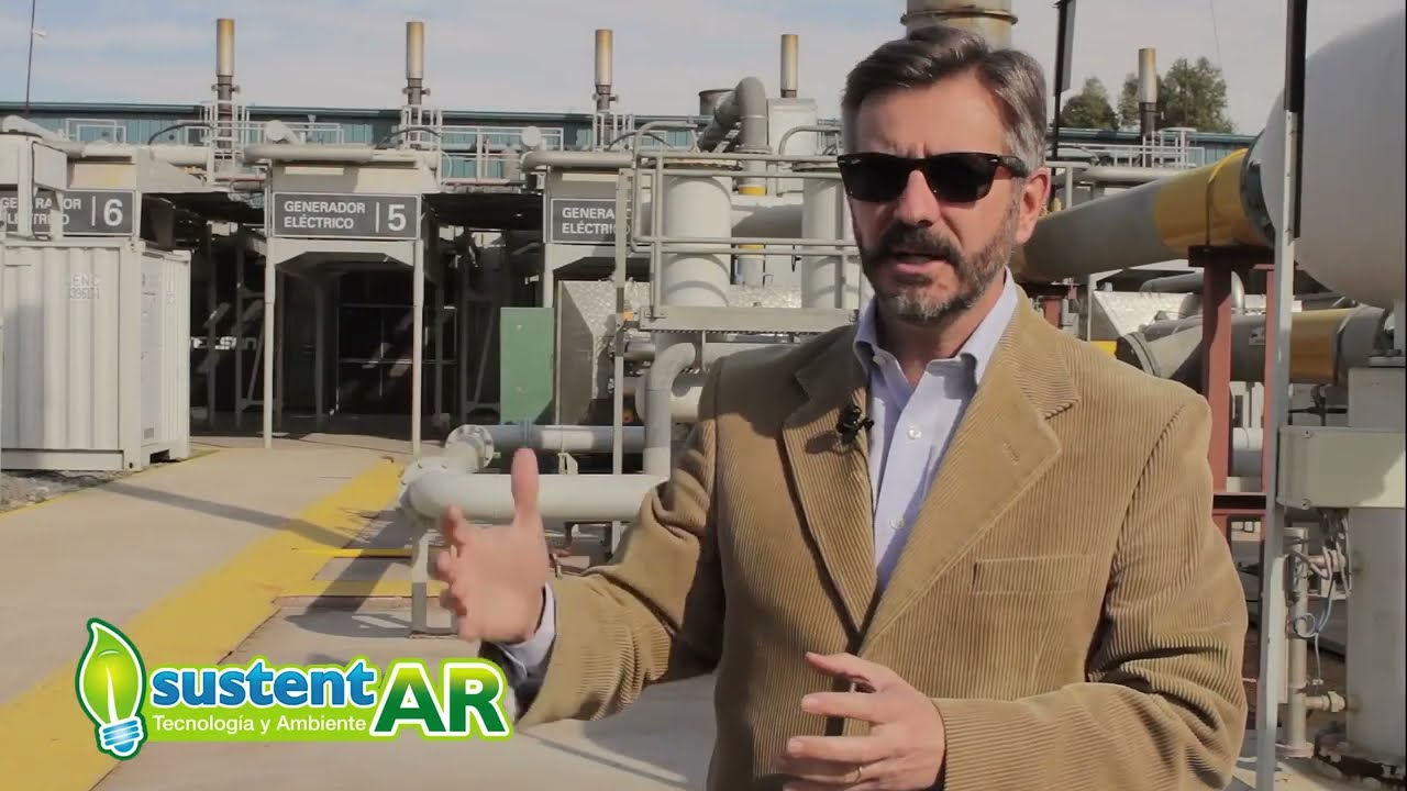 Generación de electricidad a partir de biogas de residuos