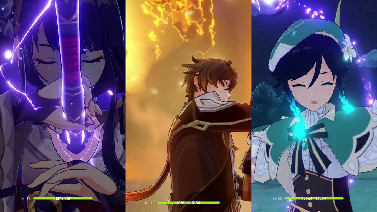 Archons Fighting Styles, compared side-by-side