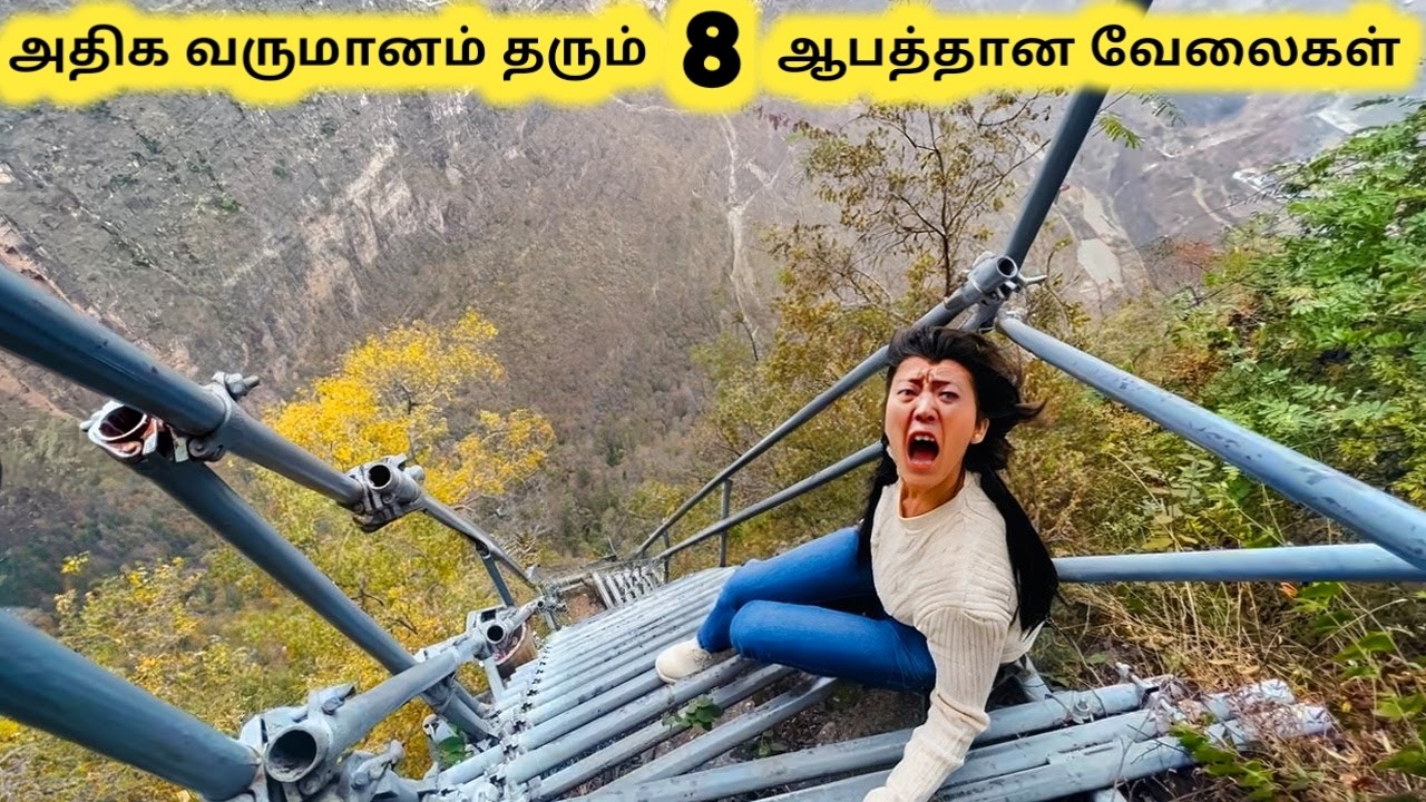 உலகில் ஆபத்தான வேலைகள் || Eight Most Dangerous Job || Tamil Galatta News