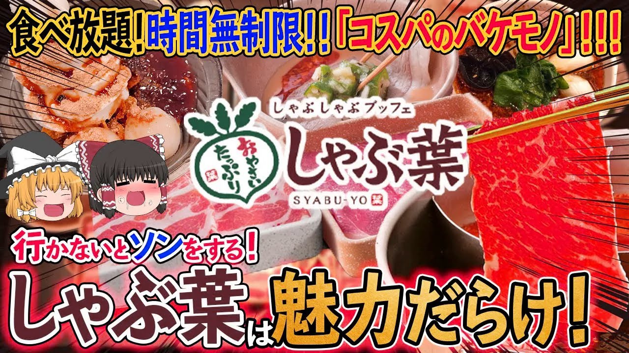 【実態暴露】食べ放題は本当に元が取れない？“コスパ最強”しゃぶ葉が急拡大した意外な理由【ゆっくり解説】