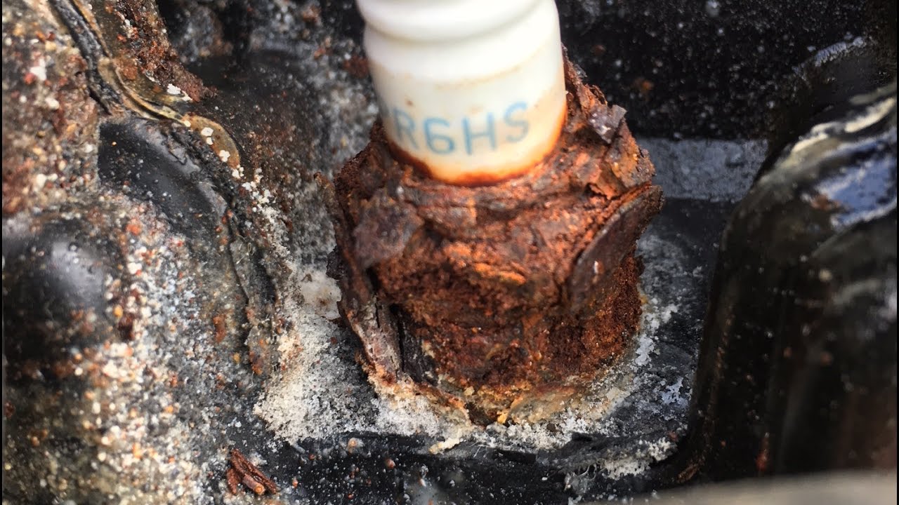 Broken spark plug extraction