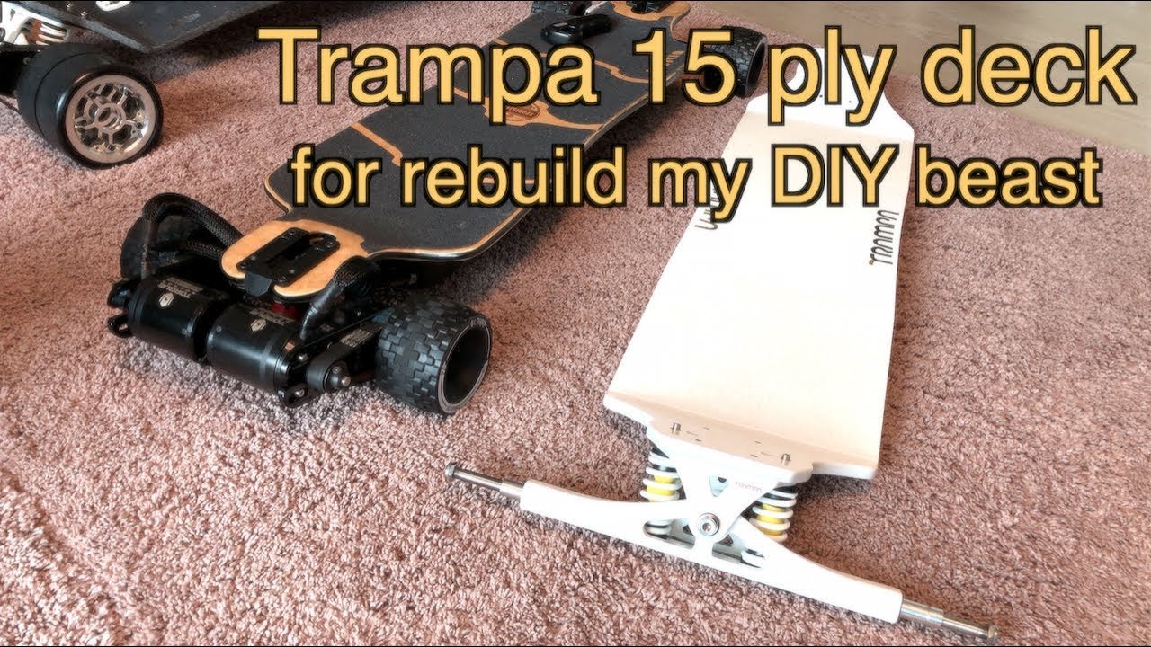 #83 Trampa 15ply deck for rebuild my DIY beast
