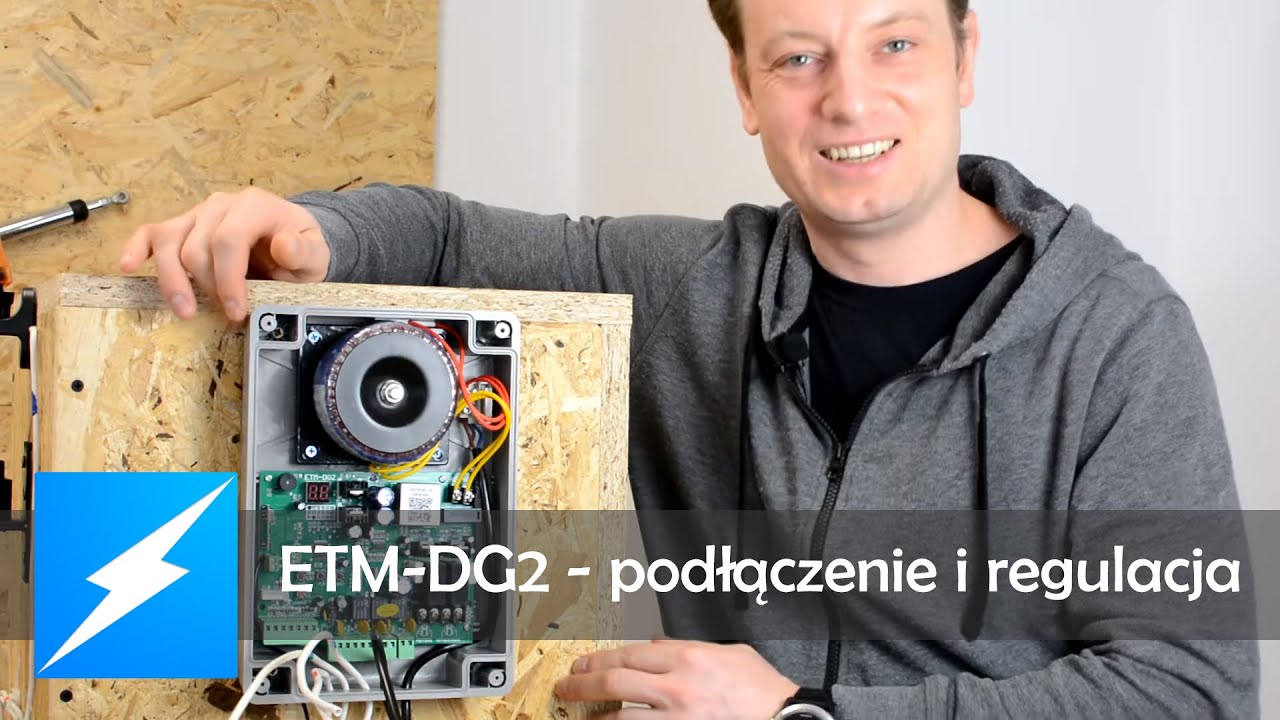 Sterownik bramy skrzydłowej ETM-DG2 - podłączenie i konfiguracja. Elektrobim.pl