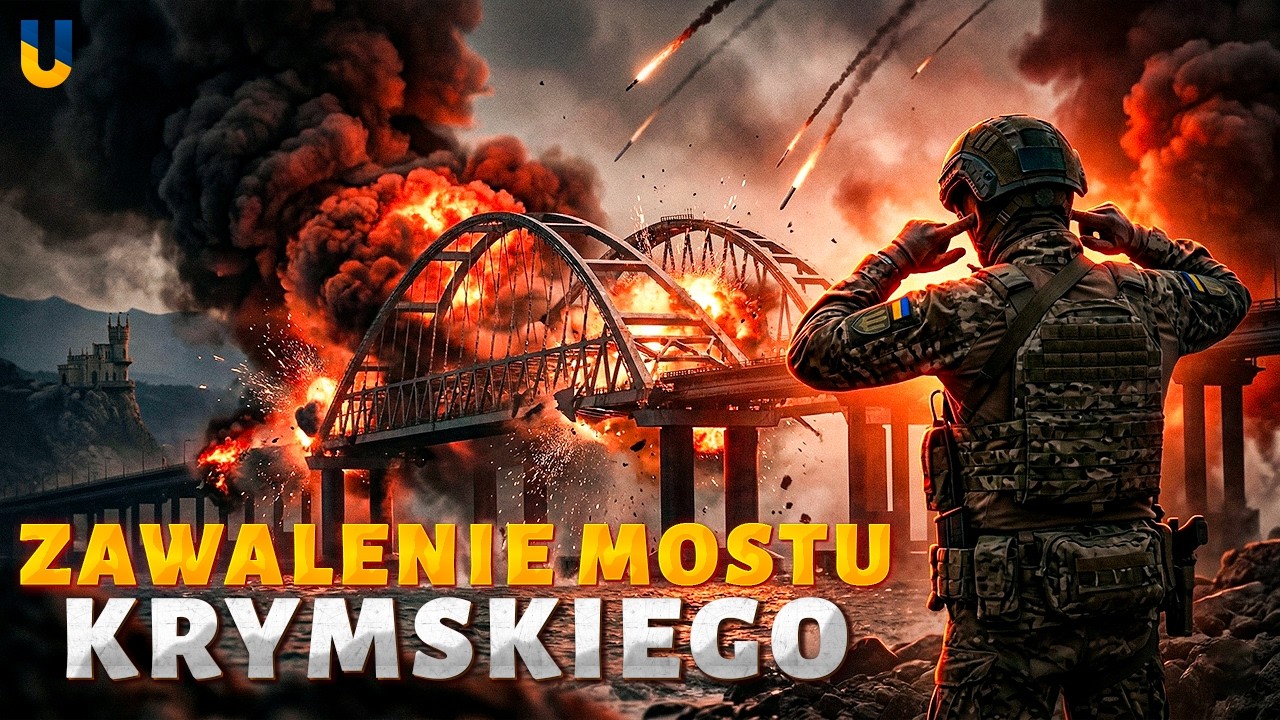 Most Krymski zostanie ZNISZCZONY! Ukraina uderza. PUNKT ZWROTNY w wojnie z Rosją teraz