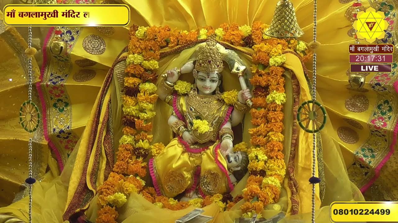 Maa Baglamukhi Mandir Live Stream