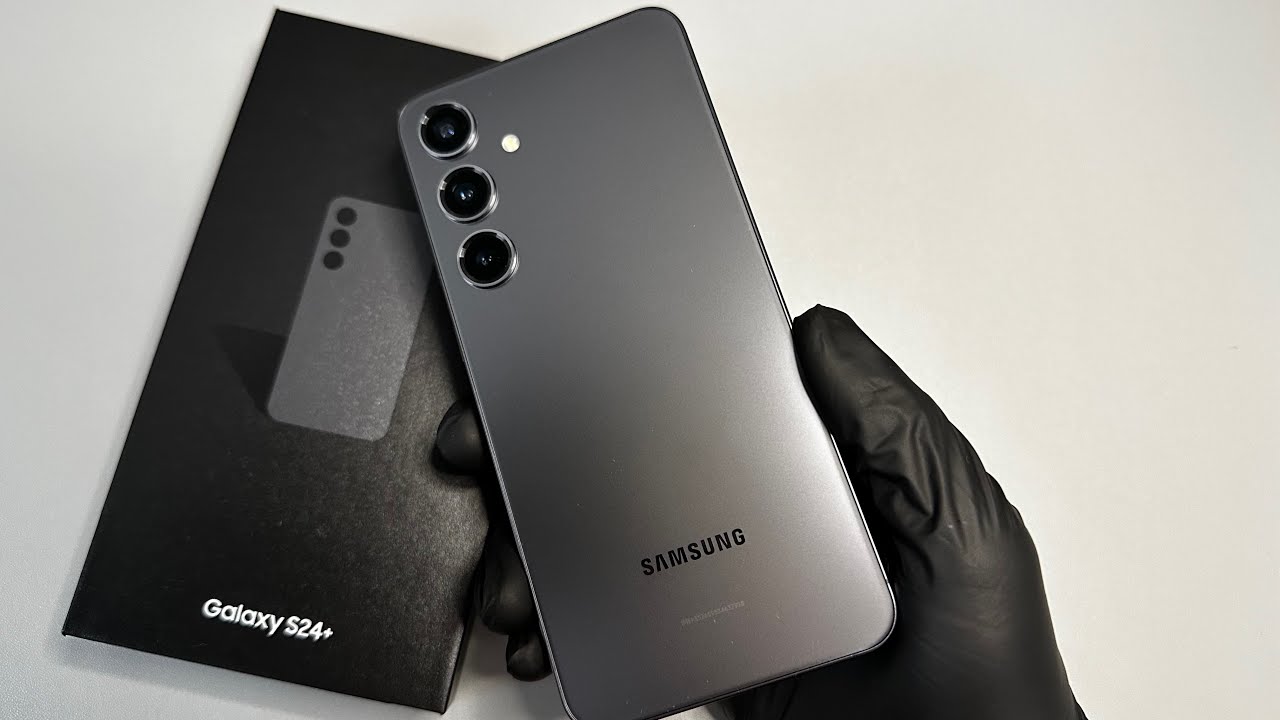Распаковка и тест камеры Samsung S24+ | Черный оникс