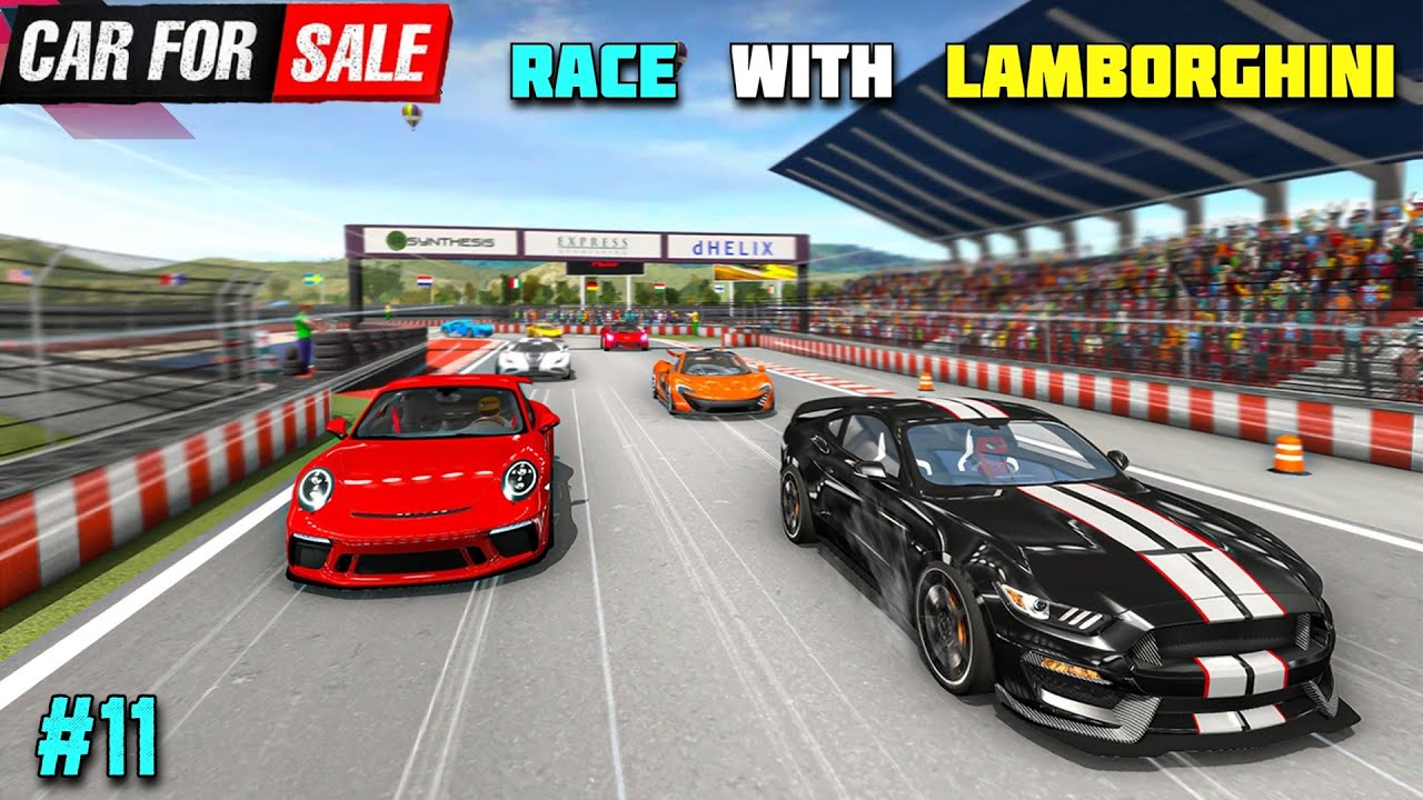 DRAG RACE WITH MODIFIED LAMBORGHINI || CAR FOR SALE #11
