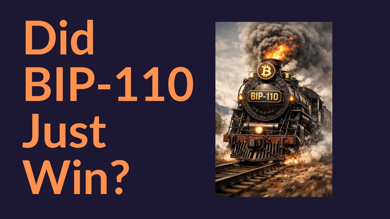 Did BIP-110 Just Win?