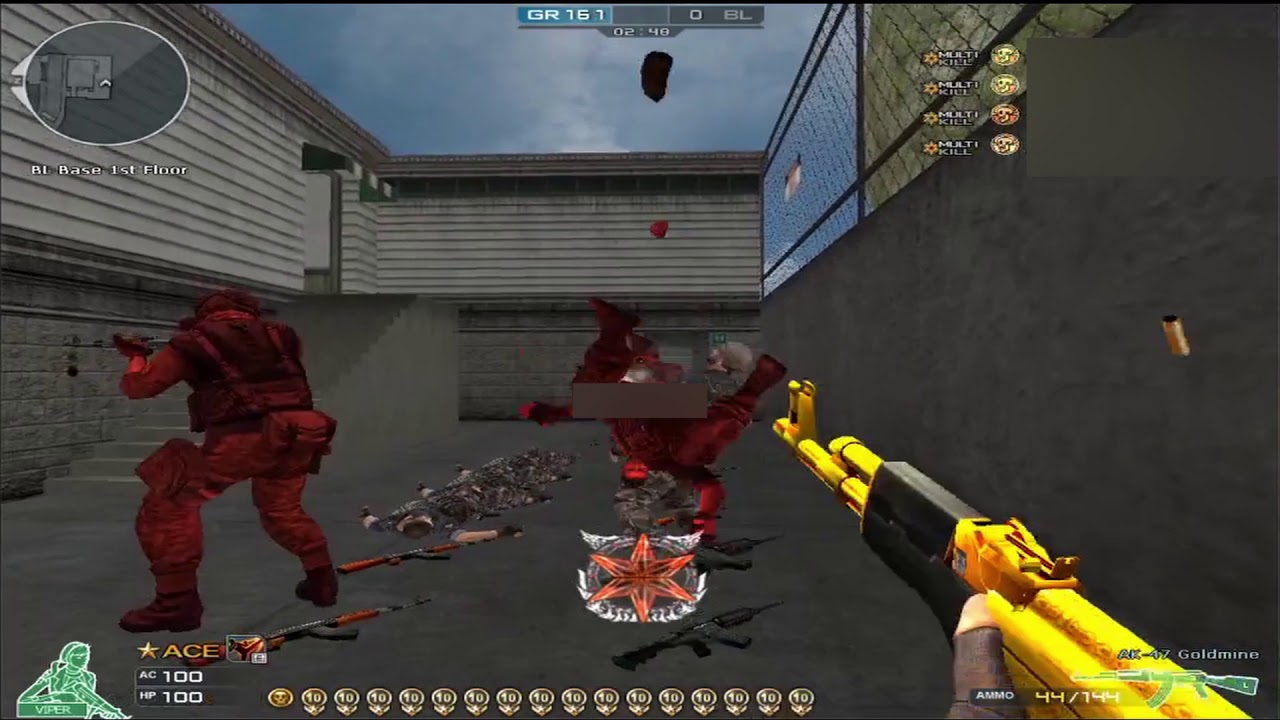 Crossfire West: AK-47 Goldmine 397 kills in 5 minute farming