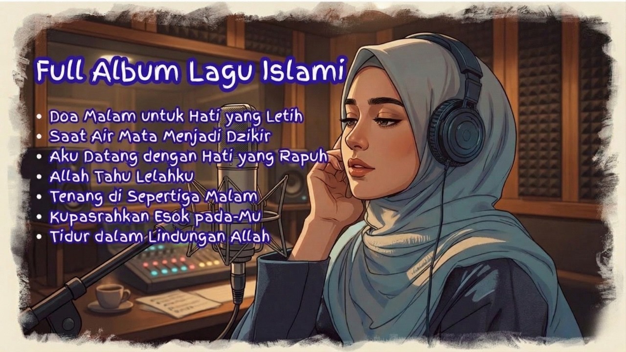 Full Album Lagu Islami Doa Malam Penyejuk Hati | Saat Air Mata Menjadi Dzikir