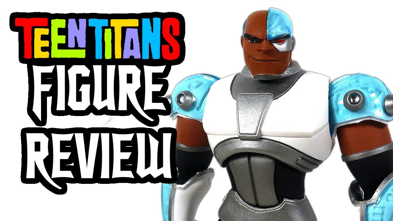 McFarlane Toys DC Multiverse CYBORG Teen Titans Cartoon Action Figure Review Animated DC Universe