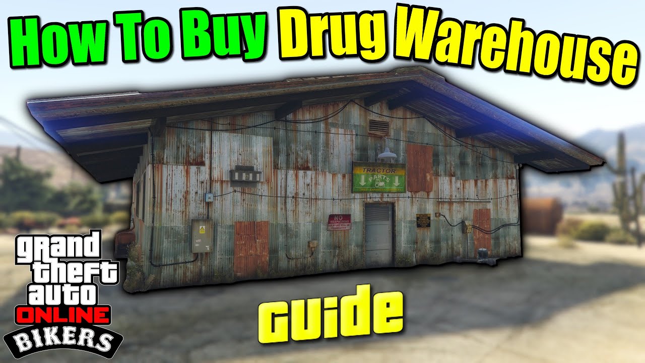 How To Buy A Biker Drug Warehouse's in GTA 5 Online