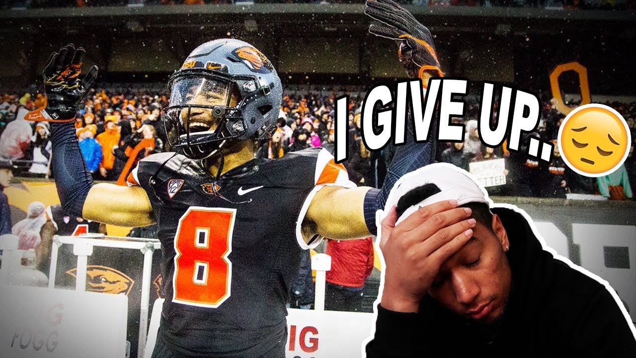 why i quit football.. *emotional*