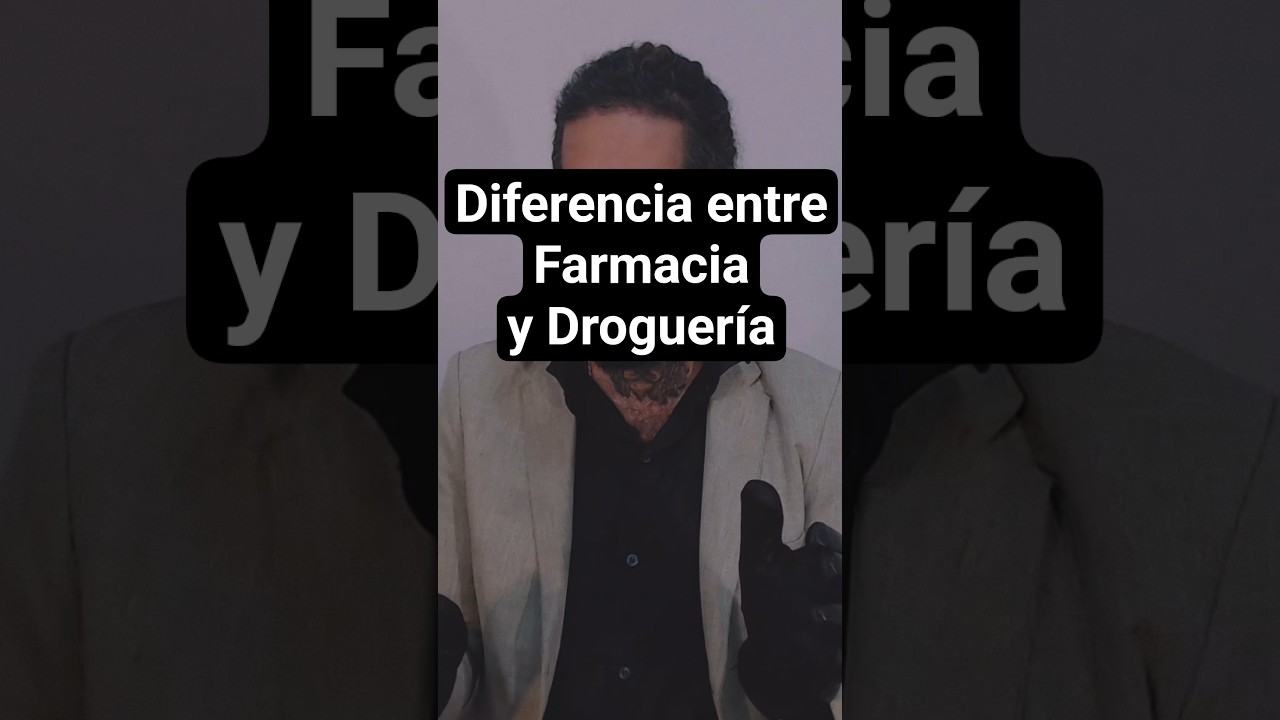 es lo mismo una farmacia que una droguer&iacute;a? depende el tiempo. 🌱 #farmacia #drogueria #etimologia