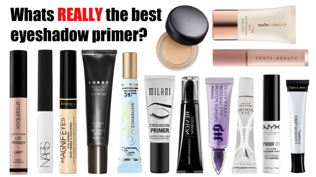 ULTIMATE Eyeshadow Primer Showdown | 14 Primers; 10 hours | pruelaroo