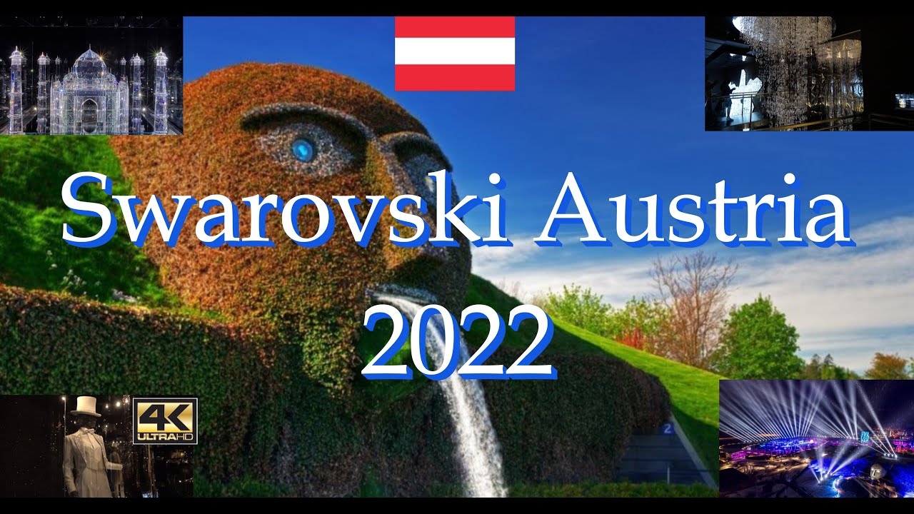 Swarovski Crystal World/ 4K/Wattens/Austria/Exhibition2022
