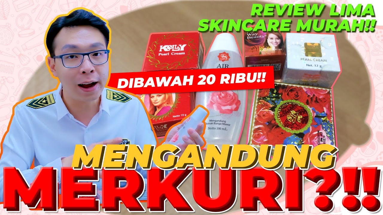 REVIEW 5 SKINCARE MURAH DIBAWAH 20RIBU!! PAKE MERKURI?!!