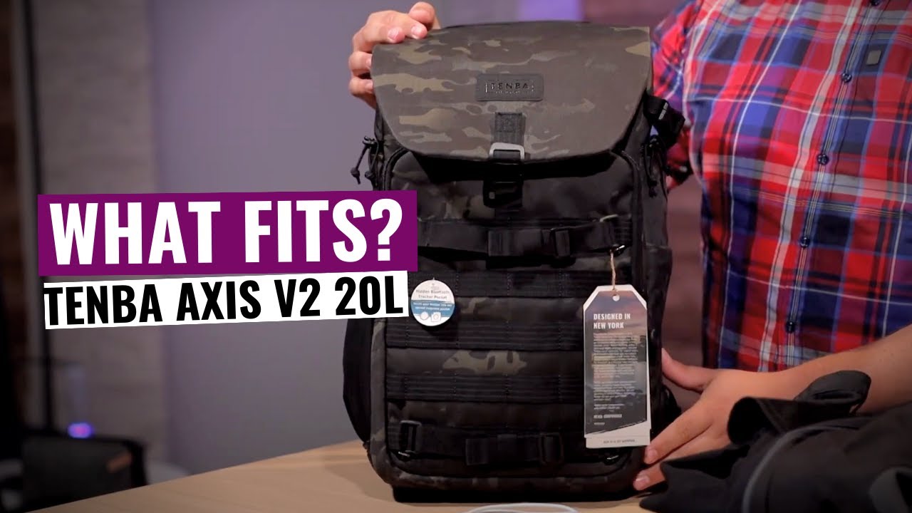 Tenba Axis v2 20L LT: What fits in the backpack?