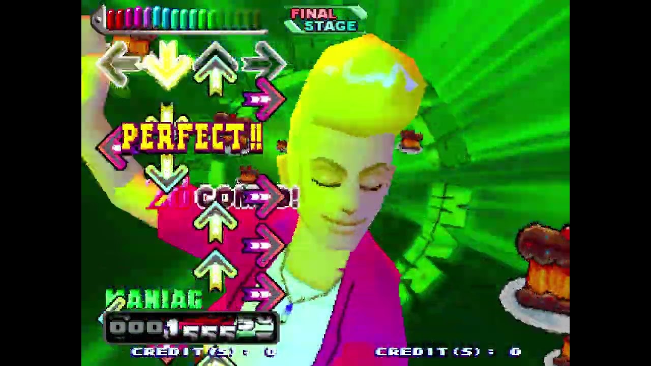 DanceDanceRevolution 4thMIX (Arcade / 2000) - Gameplay