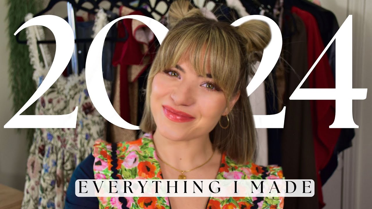Everything I Made in 2024 - My Biggest Sewing Year Yet! Try-On & Chat, 35 Projects!